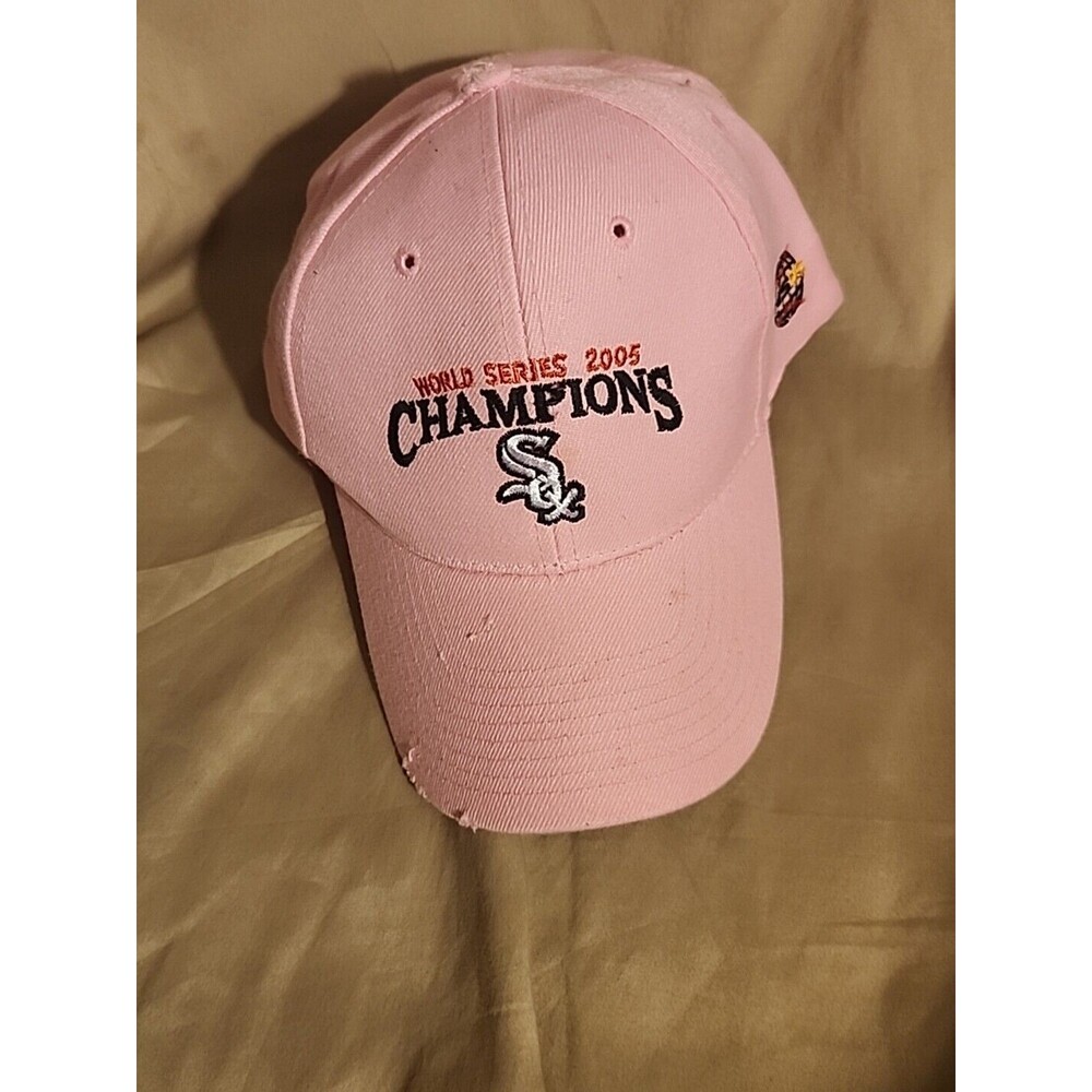 Chicago White Sox 2005 World Series Champions Pink Cap MLB Baseball Minor Defect
